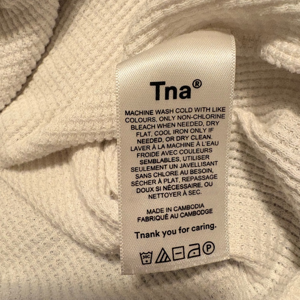 TNA Waffle Knit Hoodie - Picture 4 of 7
